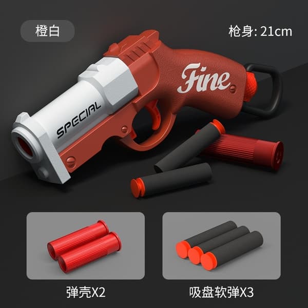 Mini S686 Foam Bullet Blaster Toy Gun för utomhuslek - Soft Bullet Launcher för barn Mini S686 rose