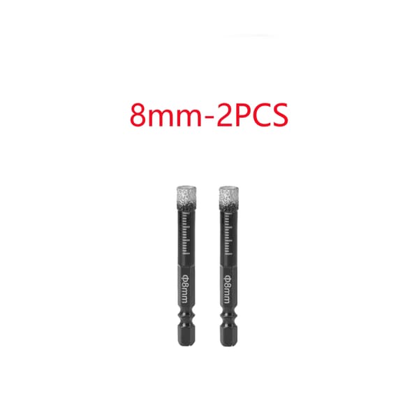 5-16 mm sekskantet skaft, loddet tørt keramisk flisebor, marmor, granit, forglassede flisehulåbner 14 mm  1 pc