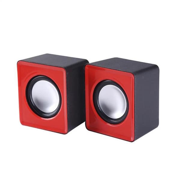 Minihøjttaler til computer, pc, bærbar computer, stationær, Caixa De Som, lydboks, musiklydsystem, søjle, Coluna, stereoanlæg, Bocina Acoustics White