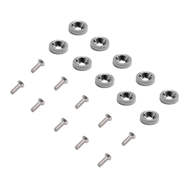 Sähköpotkulaudan ohjaustangon ruuvit ja aluslevyt 10 kpl Dualtron 1 2 3 Thunder Eagle Ultra Zero 9:lle grey