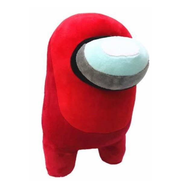 Among Us Plush Toy Fylldocka Plushie  10 Cm Red Röd