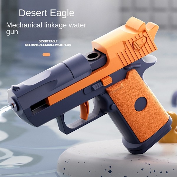 MINI Desert Eagle Water Gun - Lille pistol til strandleg til børn Power Orange