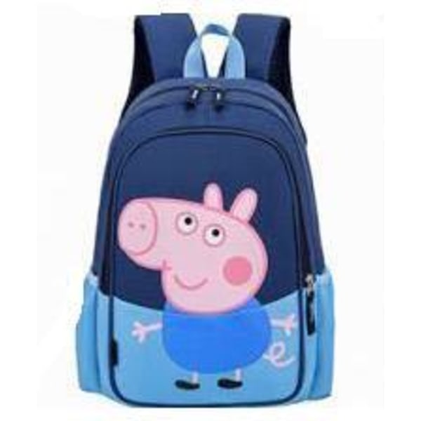 Greta Pig Peppa Pig koululaukku reppu 2 väriä Pink Rosa