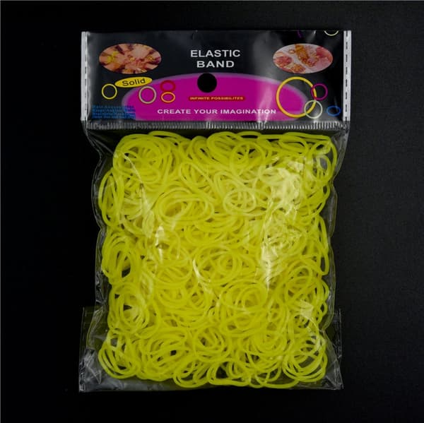 Rainbow Loom gummiband för barn - DIY Craft Armband Kit, perfekt julklapp 600 pcs model 20