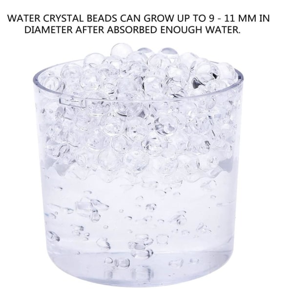 4000st Transparent Vatten kristaller Vattenpärlor 1cm