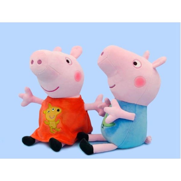 4-pak Greta Pig Family Soft Toy 20cm-35cm