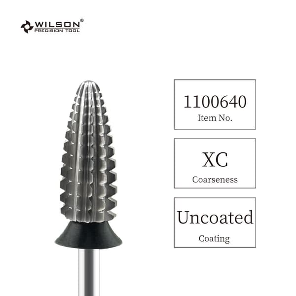 WILSON Typhoon Bits 2-vejs negleskærer til fjernelse af gel 1pc XC 1pc M