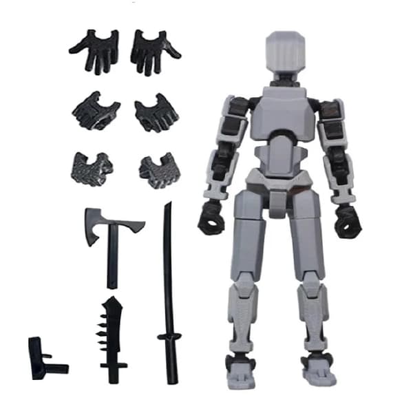 Titan 13 Action Figurer T13 Figur 3D Printed Multi-Jointed Movable Lucky 13 Action Figur Nova 13 Action Figur Dummy MULTI