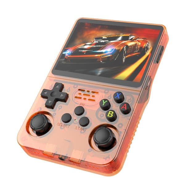 Open Source R36S Retro Handheld Video Game Console Linux System 3,5-tums IPS-skärm Bärbar White