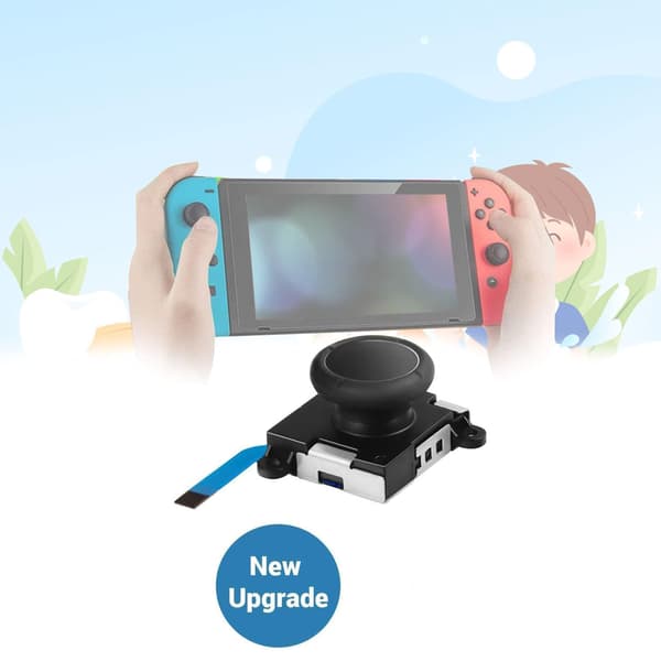 Joycon Joystick Udskiftning til Switch NS / Switch Lite / Switch OLED Venstre Højre Controller Reparationsdele 3D Analog Thumb Stick H
