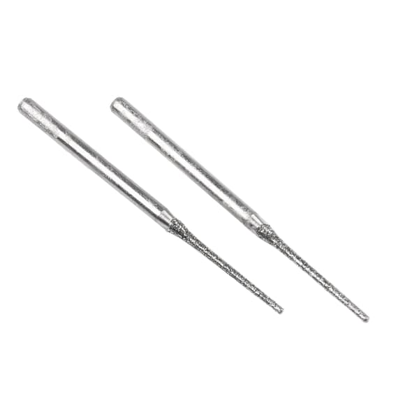 5-delade 0,8-2,5 mm diamantbelagda borrbitar 2,35 mm skaft glas jade bärnsten 5 pcs  1.8 mm