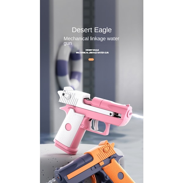 MINI Desert Eagle Water Gun - Lille pistol til strandleg til børn Power Orange