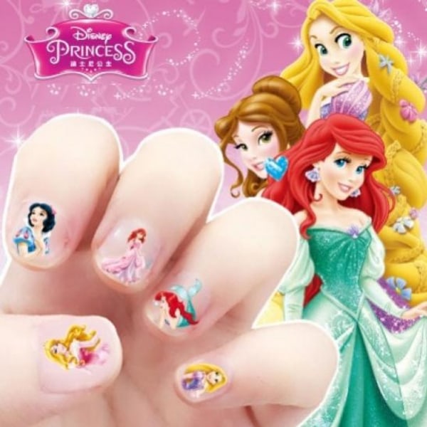 Disney Princess Nagel Stickers 170st Nagelklistermärken