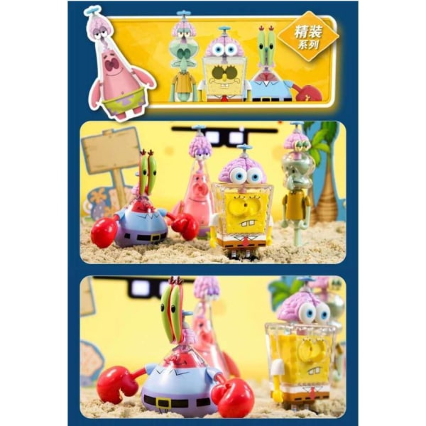 SvampBob Figurer Spongebob Squarepants Blind Box julklappar
