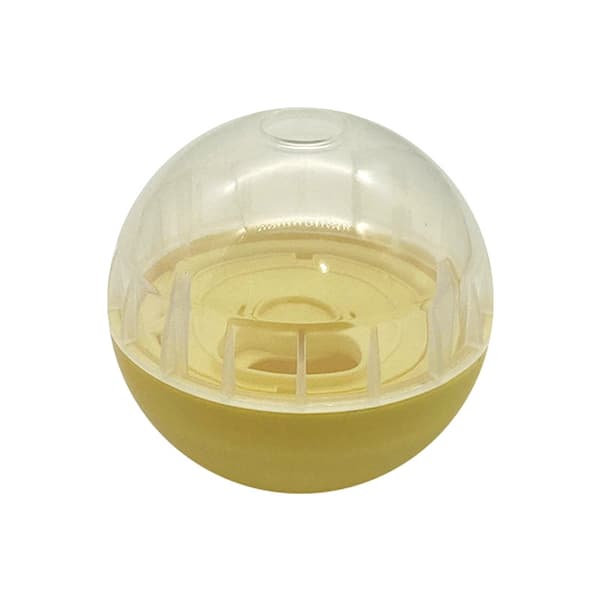 IQ Treat Ball Hundegodbidsdispenser Legetøjsbold Interaktiv Hundelegetøj - 10 cm Hundefoderstimulering, Langsom Foder Blue
