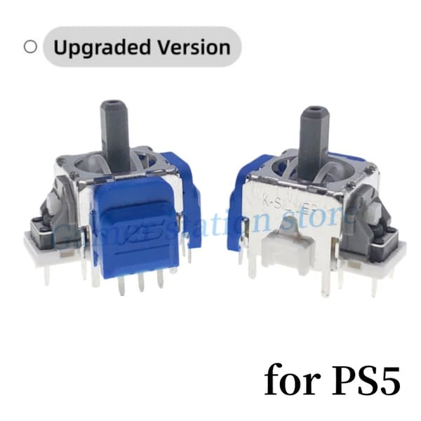 1-20 stk. K-SILVER TMR elektromagnetisk joystick til PS5 PS4 XBOX ONE Series X/S XBOX Elite 2 controller venstre højre 3D thumb stick Initial for Xbox Bundle 1 PCS