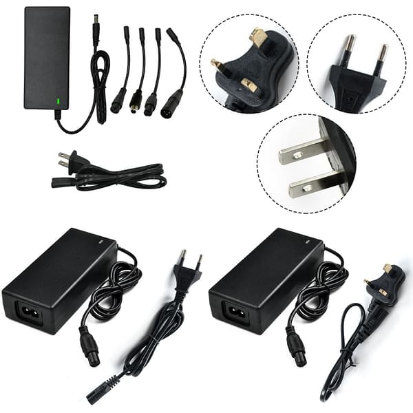 42V 2A El-scooter Oplader Lithium Batteri Adapter til Xiaomi Mijia Ninebot 24V-36V US