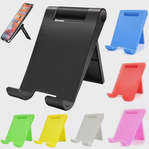 Lazy Bracket Foldbar Telefonstativ Bordholder til Xiaomi iPhone 11 12 13 Pro Max Tablet Green