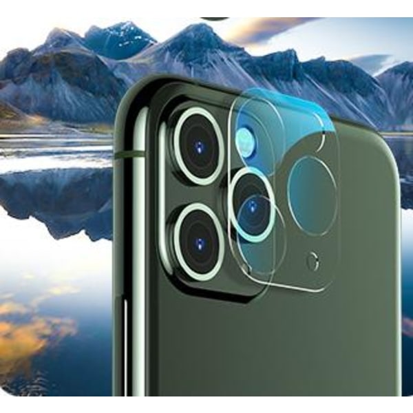 2 stk iPhone 11, 11 Pro, Pro Max kamera skærmbeskytter i hærdet glas Till iPhone 11 