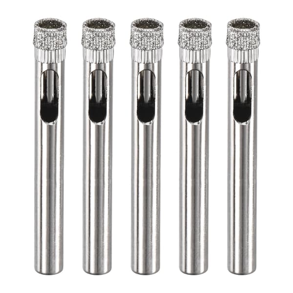 5-delt diamanthulsavbor 3-18 mm glasbor til keramik/marmor/granit 15 mm  Round shank