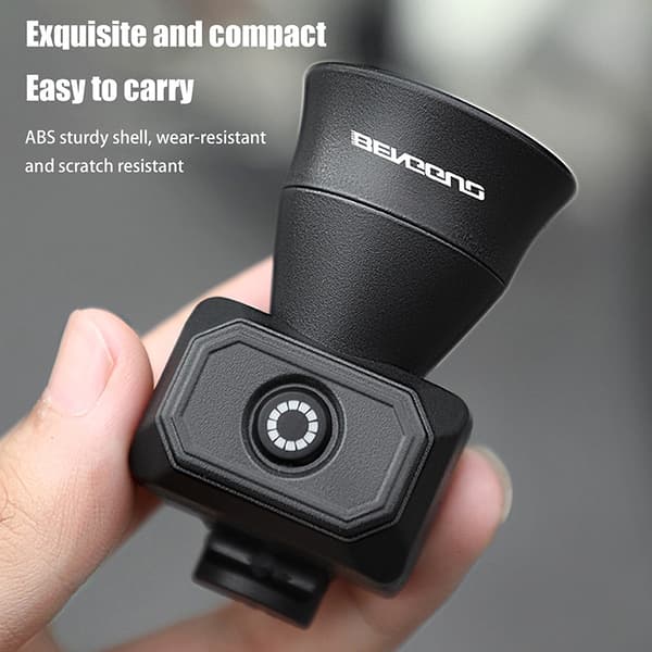 Mini USB-ladattava vedenpitävä sähköpyörän soittokello pyöräilyn turvallisuusvaroitukseen Charging model Black