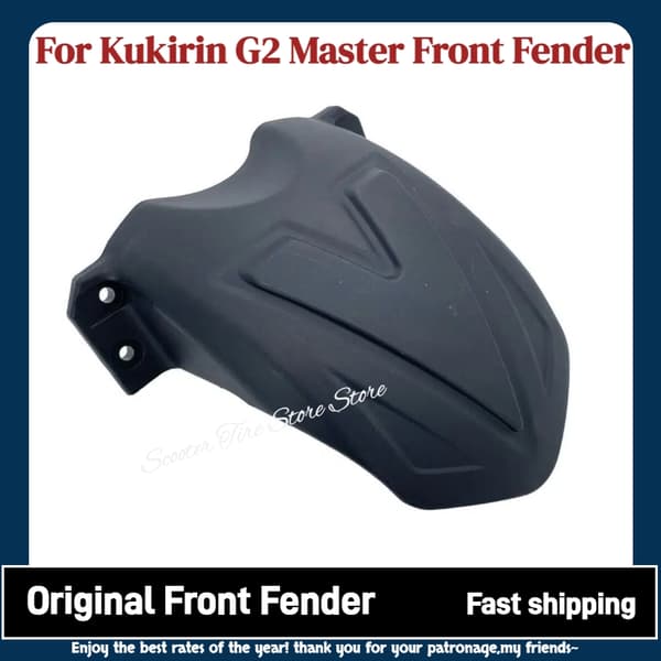 Kukirin G2 Master Elscooter Främre Plastskärm Reservdel black