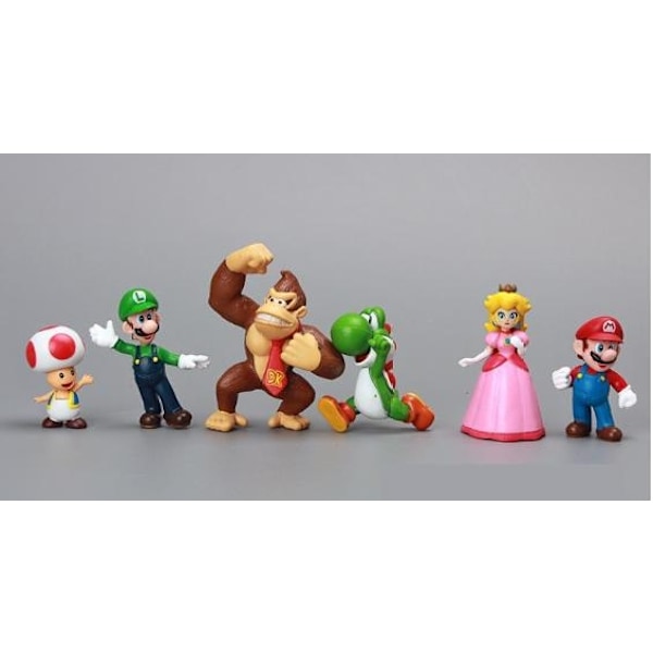 Super Mario 18 Pack Figurer julklappar