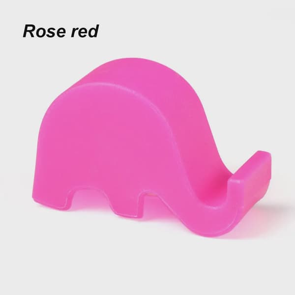 Telefonholder til mobil, smartphone, tablet, skrivebordsmontering, bærbar mobiltelefonholder til iPhone 14 13 Rose red