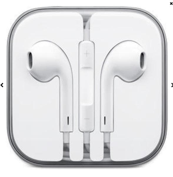 Headset, iPhone med volymkontroll, 3.5mm, Bra kvalitet