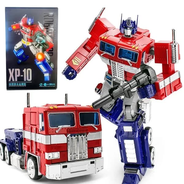 Primal Commander Metal Alloy Mecha Figur XP10 XP13 XP14 XP15 - Desktop Decor Leksak Present xp-13 Size with box