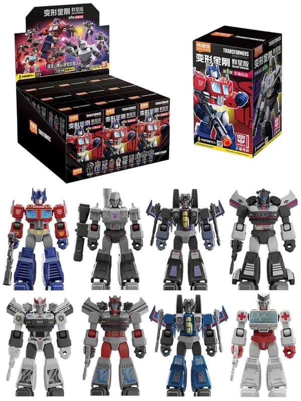 Optimus Prime Action Figur - Transformers Robot Animation Model, samlerlegetøj og gaver Random box