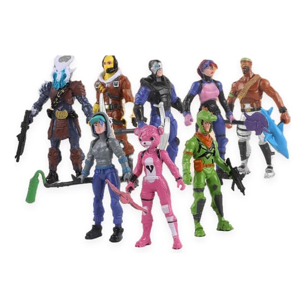 8st Fortnite Figurer 9CM  julklappar