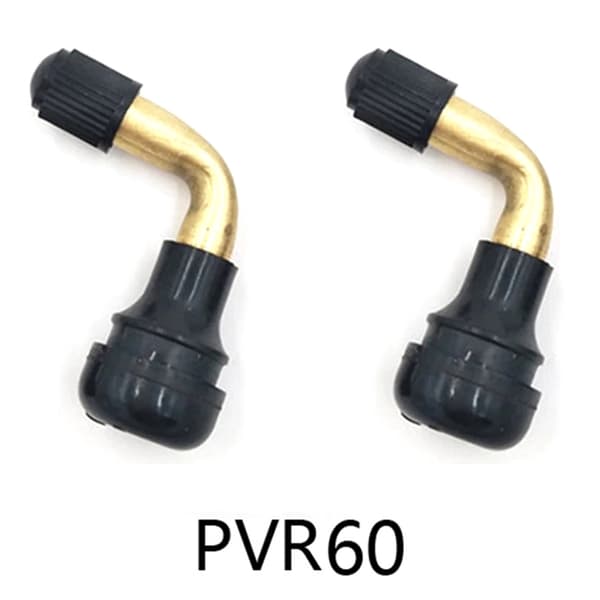 Slanglös ventil för elscooter PVR70 60°/50°/45° böjd däckventil PRV60