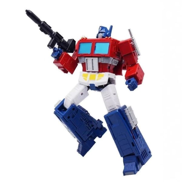 AS08 OP Commander KO SS86 Optimus Prime Action Figur - Transformerande leksak med originallåda AS08C Original Box