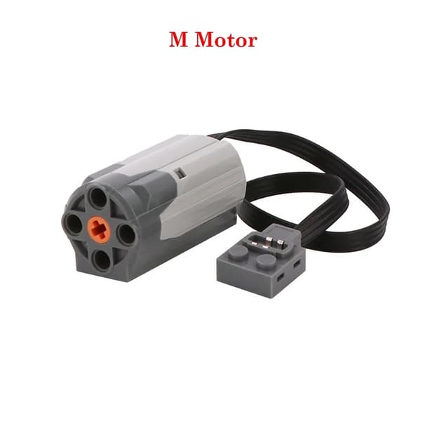 Tekniska MOC Power Funktioner Servo delar Train Buggy M Motor 8883 Modifierad IR Remote Power Group Set Lithium Battery Box 9686 IR Set