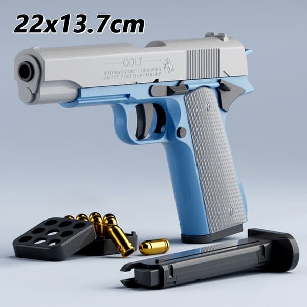 3D-tryckt gravity-leksakspistolmodell - M1911 & Desert Eagle Design för fidgeting och stressavlastning Style-5