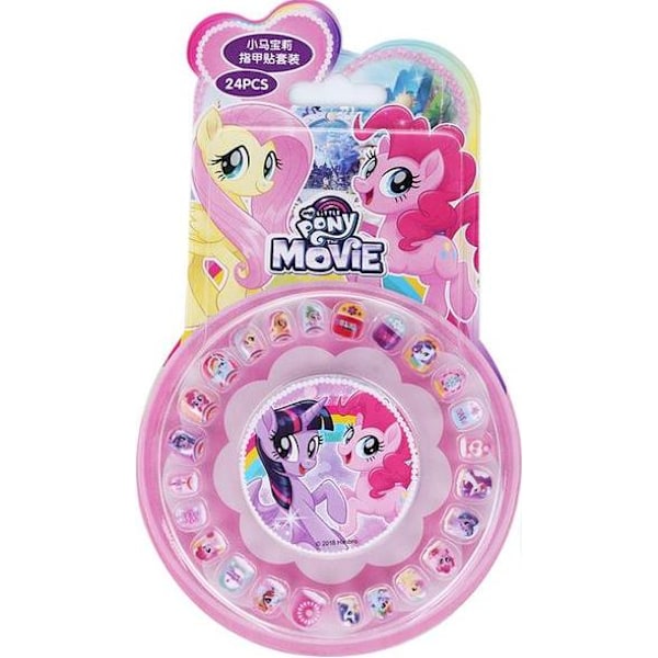 24 pcs My Little Pony nail stickers Nail decoration Stickers