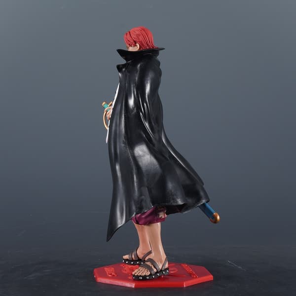 24,5 cm One Piece Shanks & Luffy PVC-figur - samlerobjekt Anime Statue Gave Shanks