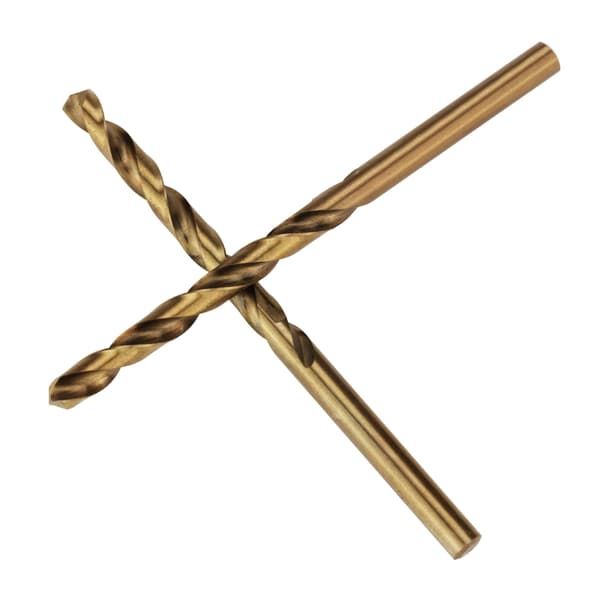 Koboltstål spiralbor M35 rustfrit stål værktøjssæt titan metalbor til metal rustfrit stål 10 pcs  1.0 mm
