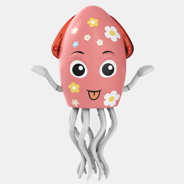 LED Dancing Octopus Legetøj til børn - Elektrisk Crawling Music Vehicle Gift til fødselsdage violet
