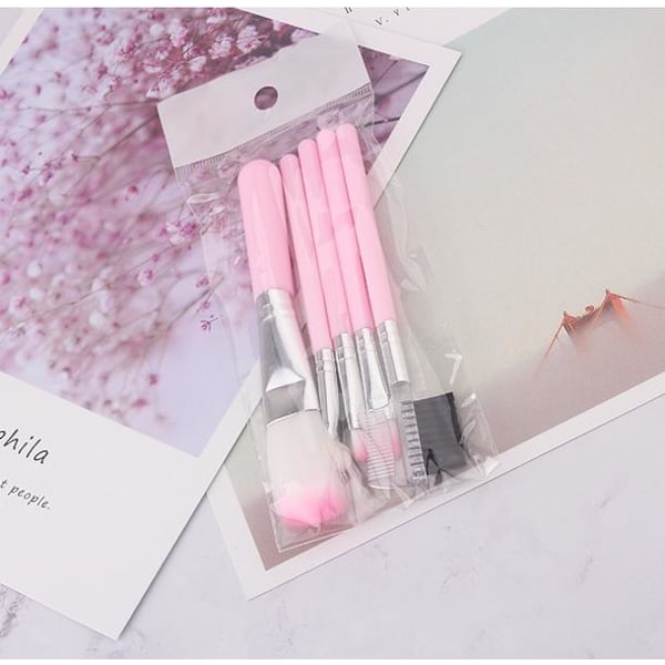 Make-up brush set in 5 parts - Make Up brush 5 pcs Make-up brushes