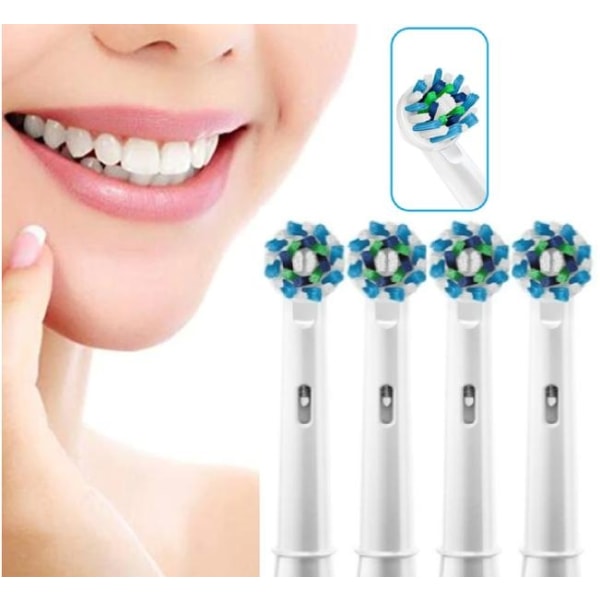 4 hammasharjan päätä Oral-B yhteensopiva - EB50A
