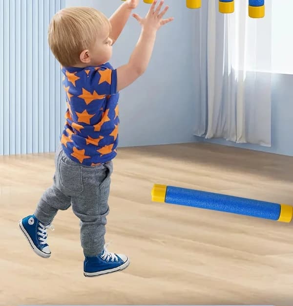 Falling Sticks Game - Kids Stick Catching Toy för reaktionsträning & förälder-barn interaktion Without controler