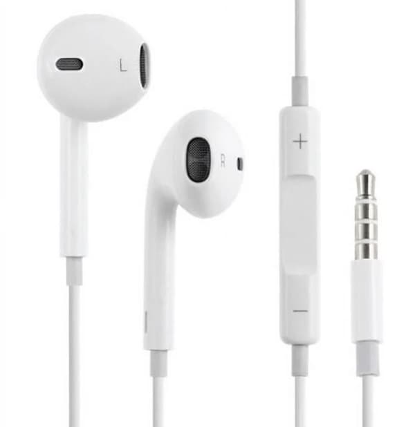 Hörlurar till iPhone Vit