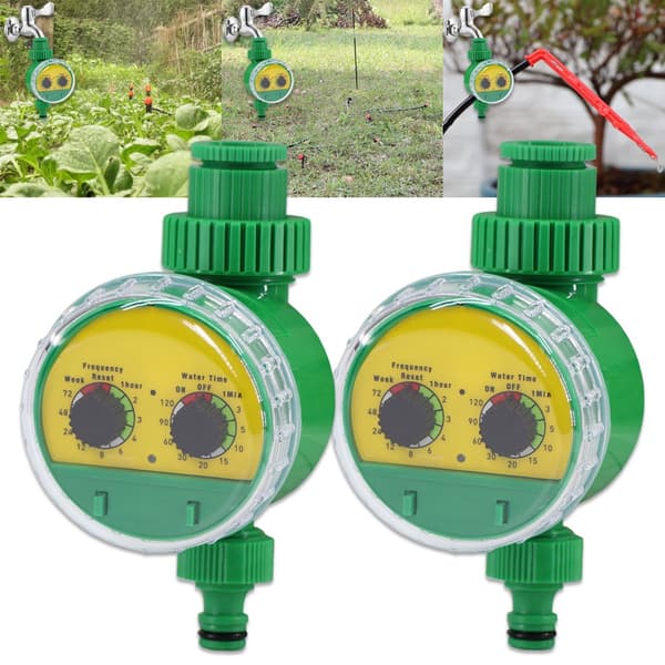 Have Vandingstimer Hjem Indendørs Udendørs Tidsstyret Vandingscontroller Automatisk Sprinkler Programmerbar Ventil Vandhane Slange Elektronisk A