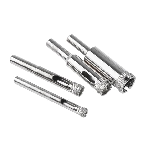1-delad 3-55 mm diamantbelagd borrhålsåg för glas, marmor, granit, sten, kakel, keramikhål 50 mm