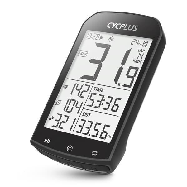 CYCPLUS M1 GPS-cykeldator Cykelhastighetsmätare Bluetooth 5.0 ANT+ för Garmin Zwift Bicycle computer M1