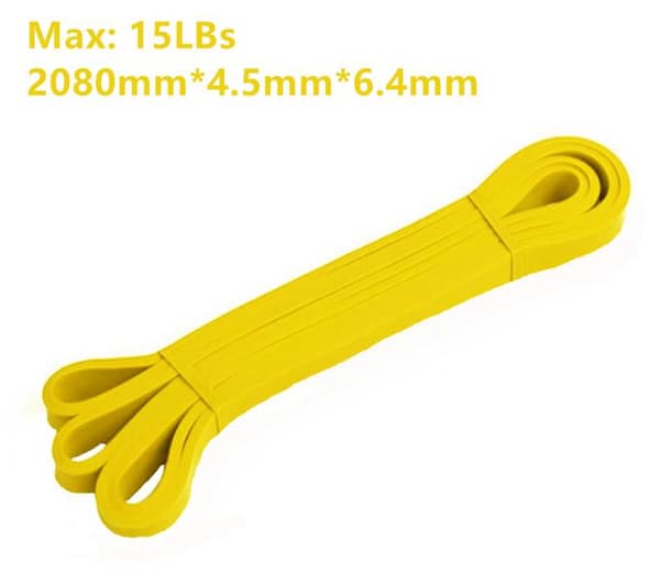 Exercise Bands Resistance Bands Rubber Bands-Powerbands-Yellow