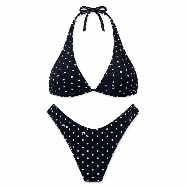 Prickigt bikiniset för dam – brasiliansk modell för strand och pool S