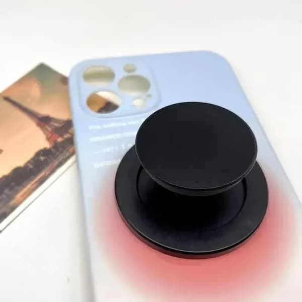 Magnetisk udvidelig ringstativ foldbar telefonholder til iPhone Samsung Xiaomi C